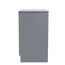 Milan 3 Drawer Chest in Dusk Grey - Ready Assembled