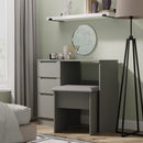 Milan 3 Drawer Vanity in Dusk Grey - Ready Assembled