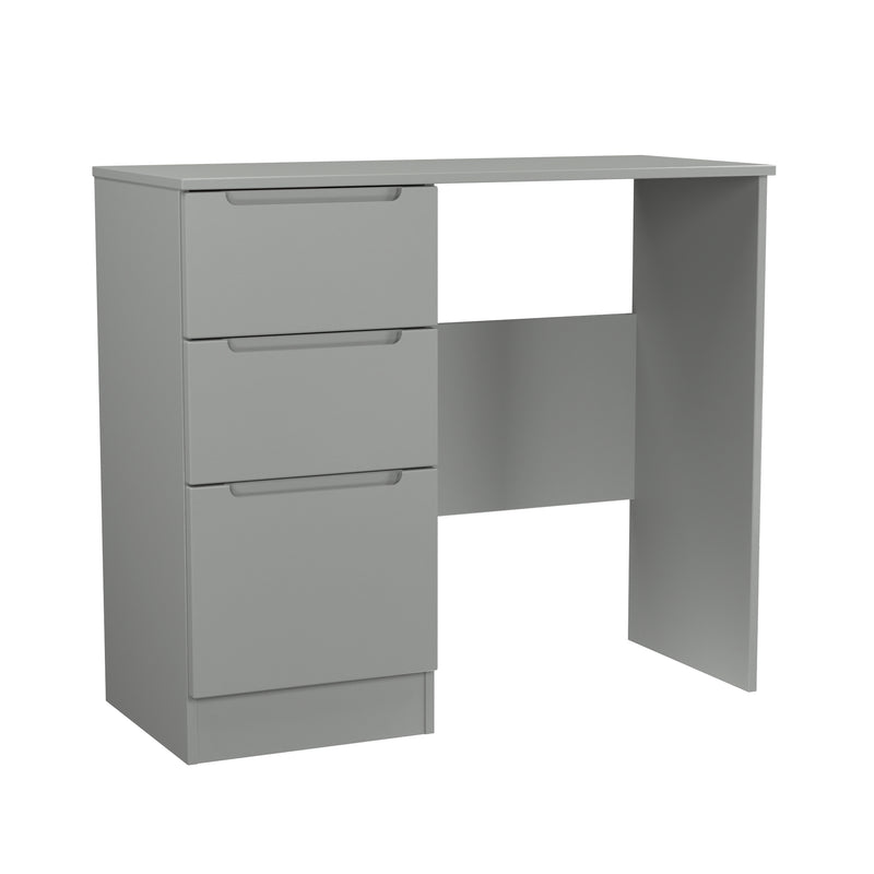 Milan 3 Drawer Vanity in Dusk Grey - Ready Assembled