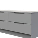 Milan 4 Drawer Bed Box in Dusk Grey - Ready Assembled