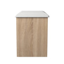 Milan Stool in Bardolino Oak - Ready Assembled