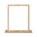 Milan Small Mirror in Bardolino Oak - Ready Assembled