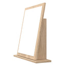 Milan Small Mirror in Bardolino Oak - Ready Assembled