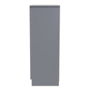 Milan 4 Drawer Deep Chest in Dusk Grey - Ready Assembled