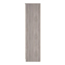 Cannes Ready Assembled 2 Door 2 Drawer Wardrobe in Kashmir Gloss & Grey Oak