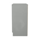 Milan 2 Door Cabinet in Dusk Grey - Ready Assembled