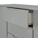 Milan 2 Door 3 Drawer Sideboard in Dusk Grey - Ready Assembled