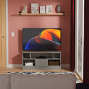 Milan 1 Drawer TV & Media Unit in Dusk Grey - Ready Assembled