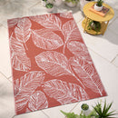 Fusion Matteo Outdoor Rug in Terracotta