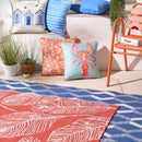 Fusion Matteo Outdoor Rug in Terracotta