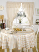 Molly - Gingham Check Napkins (Pack of 4) in Beige