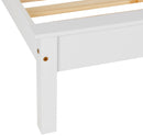 MONACO 3' SINGLE LOW END BED - WHITE