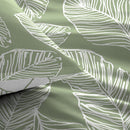 Fusion Matteo Duvet Cover Set in Green