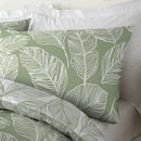 Fusion Matteo Duvet Cover Set in Green