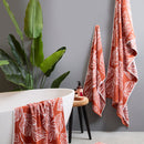 Fusion Matteo Towels Terracotta