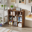 HOMCOM 9 Cube Storage Cupboard Bookcase Bookshelf Home Office,