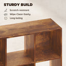 HOMCOM 9 Cube Storage Cupboard Bookcase Bookshelf Home Office,