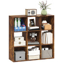 HOMCOM 9 Cube Storage Cupboard Bookcase Bookshelf Home Office,