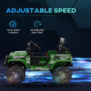 AIYAPLAY Kids Ride On Car, 12V Electric Truck W/ Suspension - Blue/Green/Pink/White