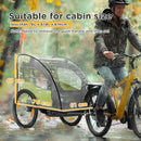 HOMCOM Baby Bike Trailer Cover, Bicycle Trailer Storage Cover Anti Dust Rain
