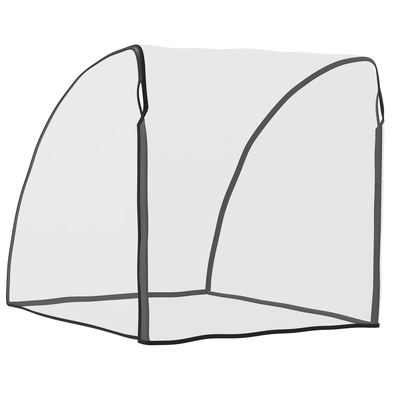 HOMCOM Baby Bike Trailer Cover, Bicycle Trailer Storage Cover Anti Dust Rain