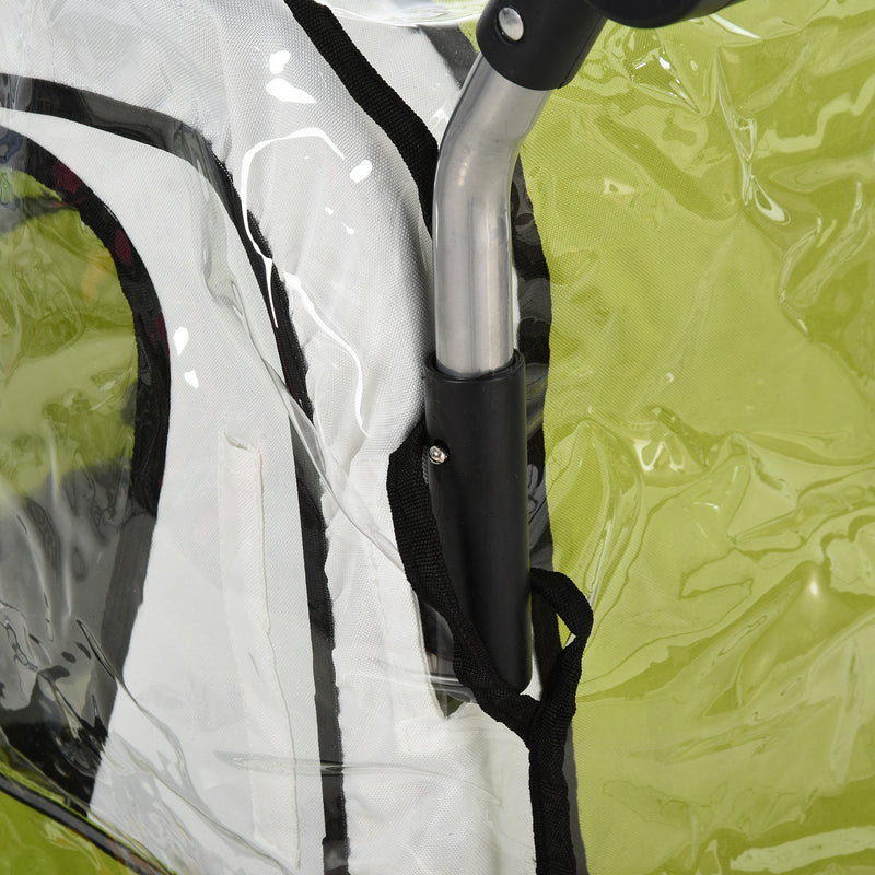 HOMCOM Baby Bike Trailer Cover, Bicycle Trailer Storage Cover Anti Dust Rain