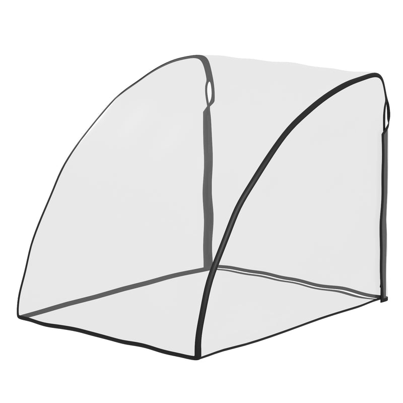 HOMCOM Baby Bike Trailer Cover, Bicycle Trailer Storage Cover Anti Dust Rain