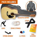 3rd Avenue MX Cutaway Acoustic Guitar Pack - Natural