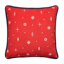 Fusion Merry Christmas Deer Filled Cushion in Green