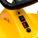 AIYAPLAY 6V Electric Go Kart W/ Music, Light, Horn, For 3-5 Years - Blue/Red/Yellow