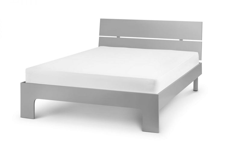 Manhattan Bed Double 135cm Grey