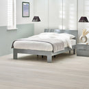 Manhattan Bed King 150cm Grey