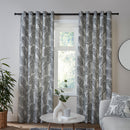 Fusion Matteo Eyelet Curtains in Black