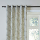 Fusion Matteo Eyelet Curtains in Natural