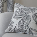 Fusion Matteo Filled Cushion in Black