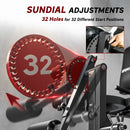 SPORTNOW Adjustable Calf Raise Machine for Leg Extension and Curl Machine