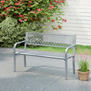 Metal Outdoor Garden Patio Bench
