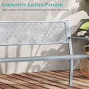 Metal Outdoor Garden Patio Bench