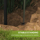 Outsunny Fruit Cage, Plant Protection Tent, 1.2 X 3.6 X 1.9m