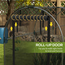 Outsunny Fruit Cage, Plant Protection Tent, 1.2 X 3.6 X 1.9m