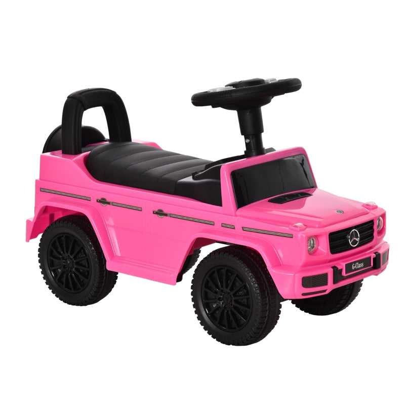 HOMCOM Kids Ride On Car Mercedes Benz G350 - Pink