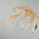 Fusion Milo Giraffe Duvet Cover Set in Duck Egg