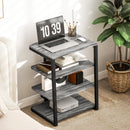 HOMCOM HiFi Rack Stand W/ 4-Tier Record Player Stand