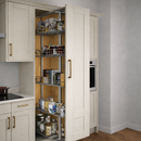 Tall And Narrow 6-Tier Metal Kitchen Pull-out Kitchen Cabinet Basket Shelf