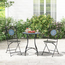 Set Of 2 Mosaic Chairs
