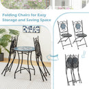 Set Of 2 Mosaic Chairs