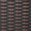 Outsunny Square Propane Gas Fire Pit Table, 50000 BTU Rattan Smokeless Firepit Patio Heater with Glass Screen, Glass Beads and Lid, 82cm x 82cm x 66cm, Black