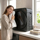 HOMCOM 5kg Vented Tumble Dryer, Compact Dryer With 5 Drying Modes, Black