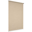 HOMCOM WiFi Smart Roller Blinds 120 x 180cm - Brown