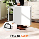 HOMCOM 3 Section Adjustable Massage Table, Beauty Bed for Spa, Lash,